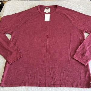 LUCKY BRAND thermal long sleeve shirt